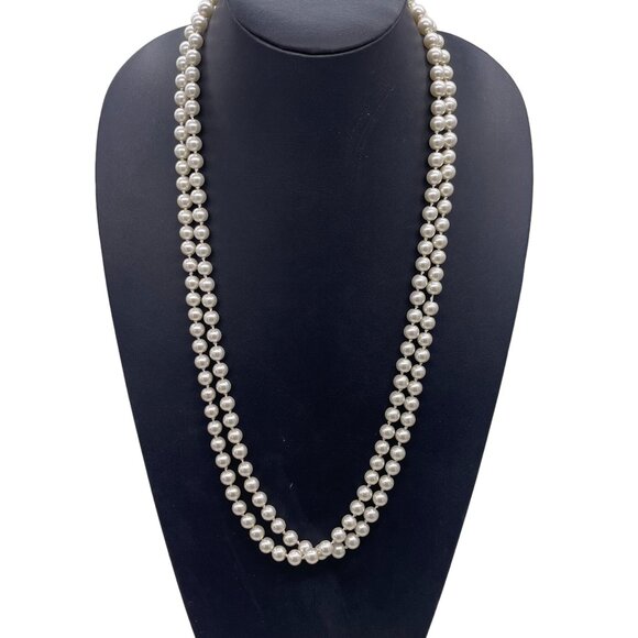 N/A Jewelry - Faux Pearl Beaded One Long Strand Necklace Party Elegant Fashion Minimalist